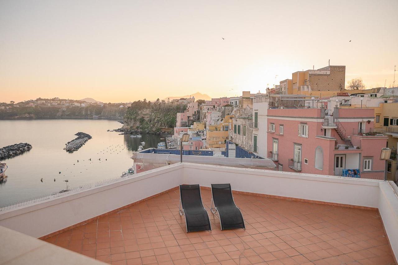 La Procidana House - Corricella Exlusive Terrace Villa Exterior photo